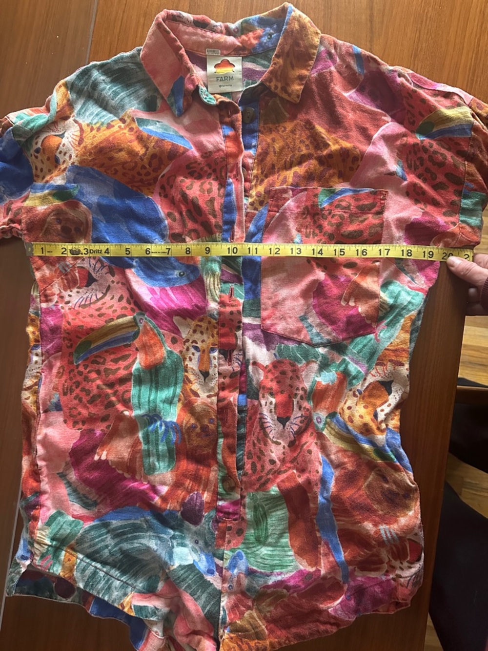 Farm Rio Multicolor Printed Romper - Picture 7 of 9